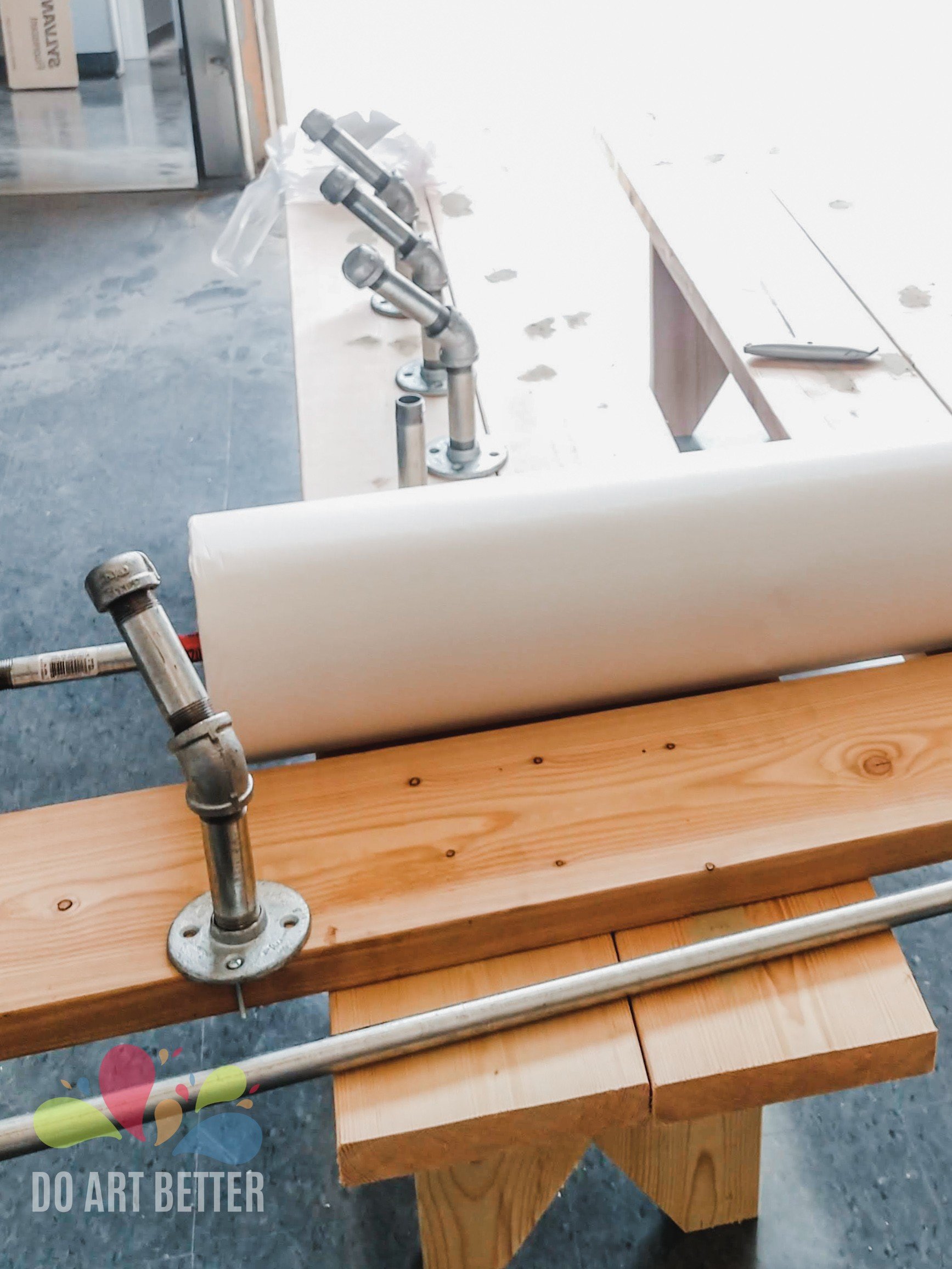 DIY Holder for Butcher Paper Do Art Better